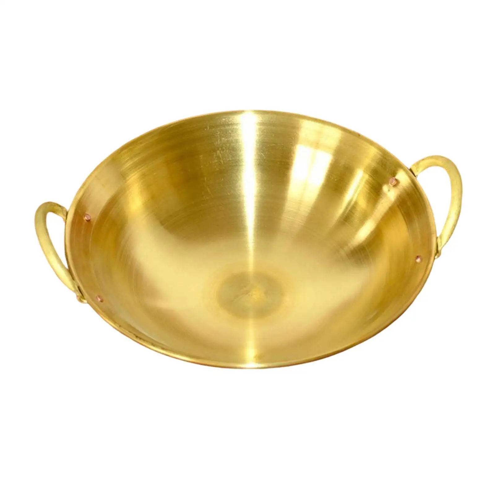 Brass Hot Pot Easy to Clean Versatile Shabu Shabu Pot Wok Hotpot Pan for Commercial Family Gathering Party Household Camping
Brass Hot Pot Easy to Clean Versatile Shabu Shabu Pot Wok Hotpot Pan for Commercial Family Gathering Party Household Camping