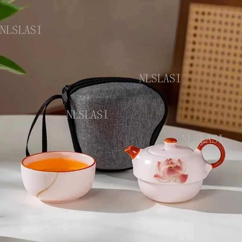 1 Pot and 1 Cup Portable Tea Set Chinese Outdoor Travel Teaware Sets Drinking Tea Cups Personal Tea Maker Kungfu Teacup
1 Pot and 1 Cup Portable Tea Set Chinese Outdoor Travel Teaware Sets Drinking Tea Cups Personal Tea Maker Kungfu Teacup