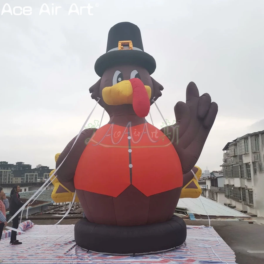 Giant Inflatable Turkey for Thanksgiving Decorations Outdoor Yard Blow-Up Holiday Decoration Large Inflatable Chicken
Giant Inflatable Turkey for Thanksgiving Decorations Outdoor Yard Blow-Up Holiday Decoration Large Inflatable Chicken