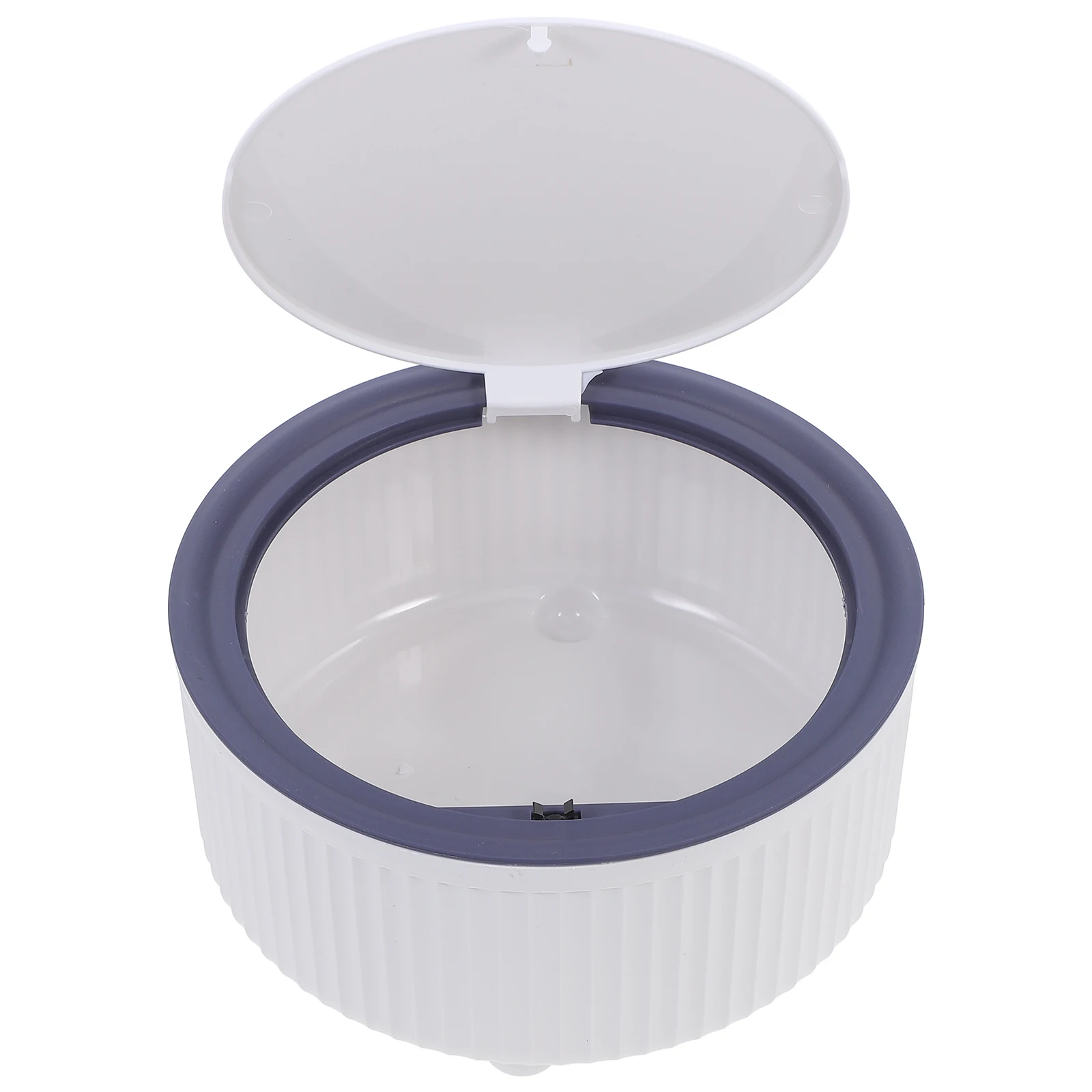 Small Trash Can Round Desktop Bin Reusable Longtime Lid Button Living Room Bedroom Office Garbage Holder Table Paper
Small Trash Can Round Desktop Bin Reusable Longtime Lid Button Living Room Bedroom Office Garbage Holder Table Paper