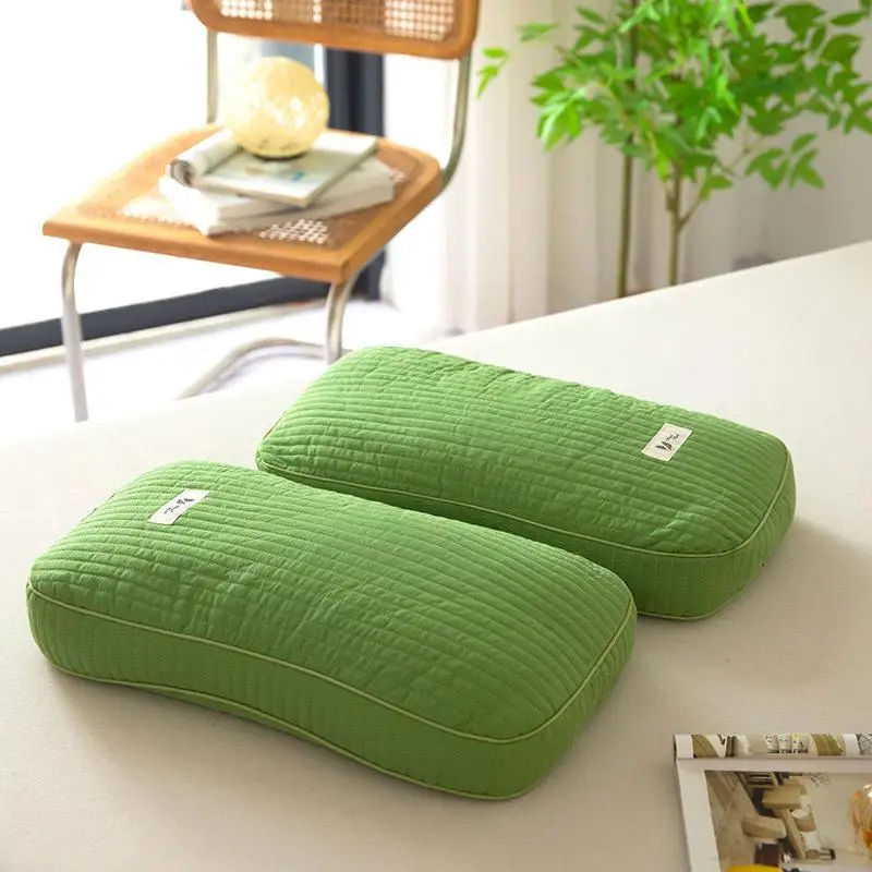 Buckwheat Sleeping Pillow Hard Core for Neck Support Adult Student Sleep Aid Office Use 3D Cut Fabric Single Person
Buckwheat Sleeping Pillow Hard Core for Neck Support Adult Student Sleep Aid Office Use 3D Cut Fabric Single Person