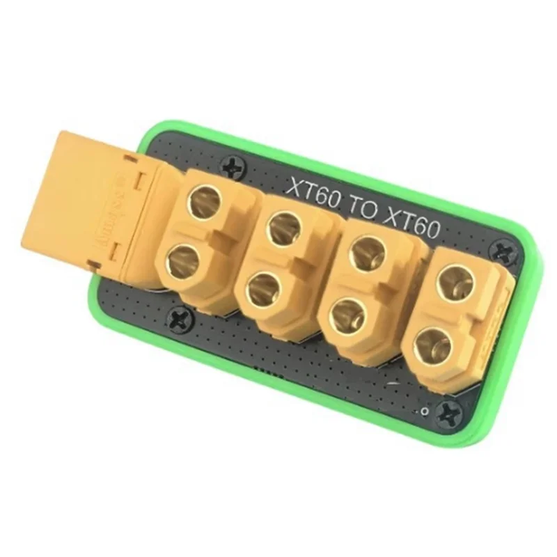 ABKQ-Power Distribution Board 200A 4 Channels XT60 Connector Male Female Plug PCB Welding Board 45X23mm Plate For RC Car
ABKQ-Power Distribution Board 200A 4 Channels XT60 Connector Male Female Plug PCB Welding Board 45X23mm Plate For RC Car