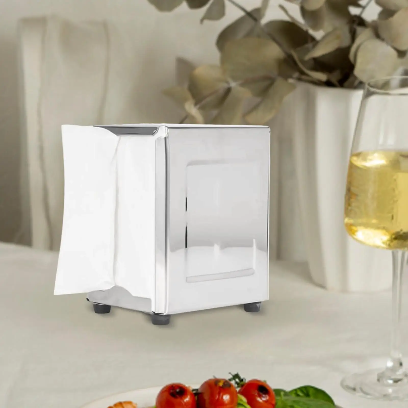 Держатель для салфеток из нержавеющей стали, регулируемый органайзер для салфеток для ванной комнаты, декор для дома, настольный
Держатель для салфеток из нержавеющей стали, регулируемый органайзер для салфеток для ванной комнаты, декор для дома, настольный