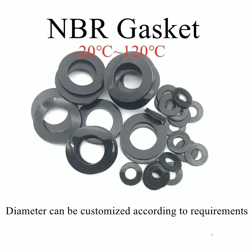 O-ring NBR Black Nitrile Rubber Sealing Ring Soft Rubber Sealing Gasket Heat Resistant High Temperature Machine Gasket
O-ring NBR Black Nitrile Rubber Sealing Ring Soft Rubber Sealing Gasket Heat Resistant High Temperature Machine Gasket