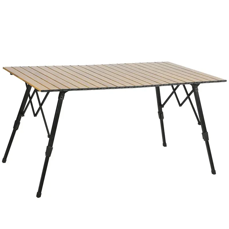 Wholesale Modern Outdoor Portable Wood Grain Roll Camping Table Lightweight Folding with Height Adjustable Metal Material
Wholesale Modern Outdoor Portable Wood Grain Roll Camping Table Lightweight Folding with Height Adjustable Metal Material