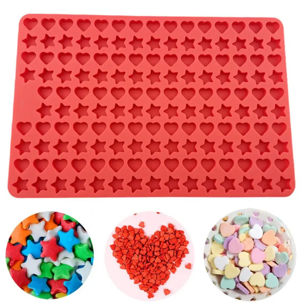 Cake Mold Food Grade Non-stick DIY Silicone Heart Star Shape Chocolate Candy Baking Mould Kitchen Supplies Multi-purpose Heart
Cake Mold Food Grade Non-stick DIY Silicone Heart Star Shape Chocolate Candy Baking Mould Kitchen Supplies Multi-purpose Heart