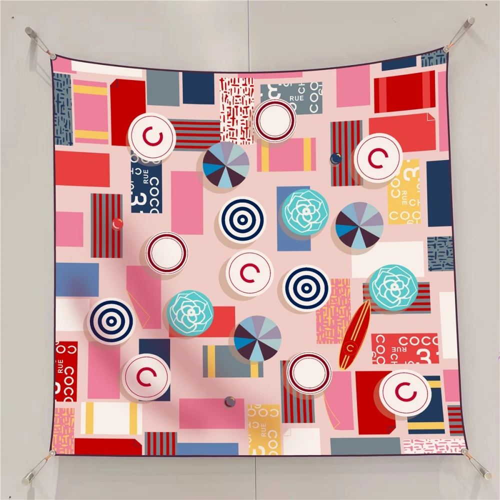 New Autumn 90cm Ladies Travel Sunscreen Shawl Large Square Scarf Headscarf Bag Plaid Silk Decorative Polyester Fiber Scarf
New Autumn 90cm Ladies Travel Sunscreen Shawl Large Square Scarf Headscarf Bag Plaid Silk Decorative Polyester Fiber Scarf