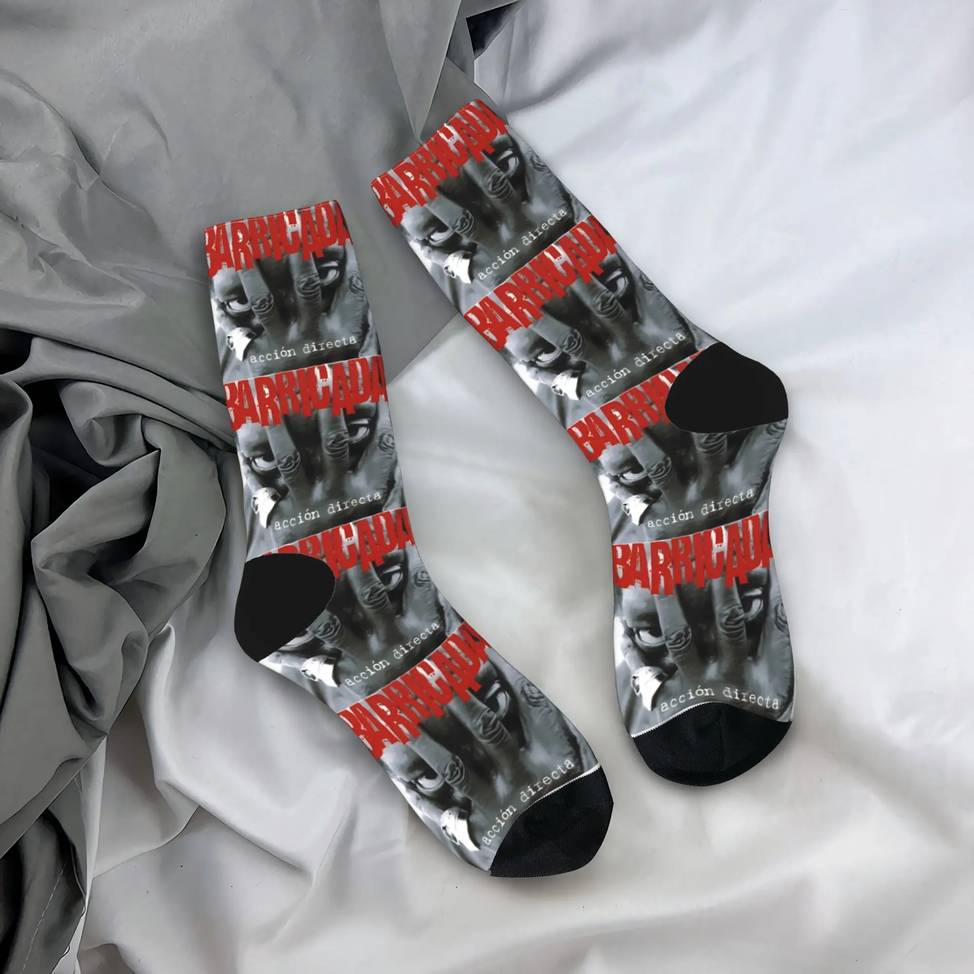 Spanish Band Barricada Art Stockings Custom Gothic Socks Winter Non-Slip Socks Unisex Men Cycling Quality Socks
Spanish Band Barricada Art Stockings Custom Gothic Socks Winter Non-Slip Socks Unisex Men Cycling Quality Socks