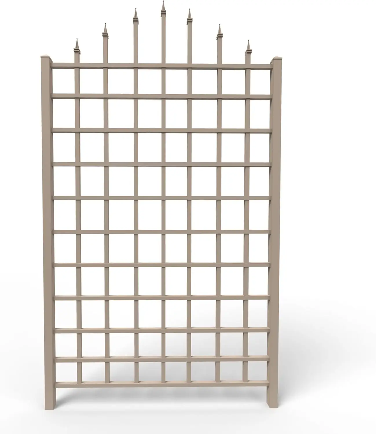Dura-Trel Winchester 57 x 95 Inch PVC Vinyl Outdoor Garden Patio Trellis, with Wall Mounting Screws, Mocha
Dura-Trel Winchester 57 x 95 Inch PVC Vinyl Outdoor Garden Patio Trellis, with Wall Mounting Screws, Mocha