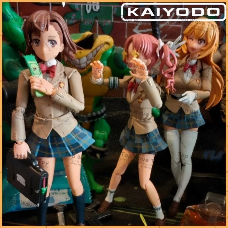 New Stock Kaiyodo Misaka Mikoto Shirai Kuroko Shokuhou Misaki Model Toys Revoltech AMAZING YAMAGUCHI To Aru Kagaku no Railgun
New Stock Kaiyodo Misaka Mikoto Shirai Kuroko Shokuhou Misaki Model Toys Revoltech AMAZING YAMAGUCHI To Aru Kagaku no Railgun