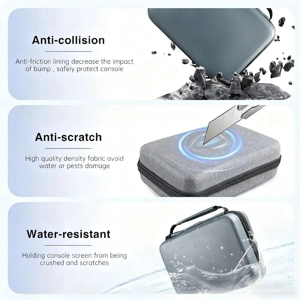 Shockproof Gamepad Case Dual Controller Protective Carrying Case Waterproof Storage Bag for PlayStation/PS5 Game Accessories
Shockproof Gamepad Case Dual Controller Protective Carrying Case Waterproof Storage Bag for PlayStation/PS5 Game Accessories