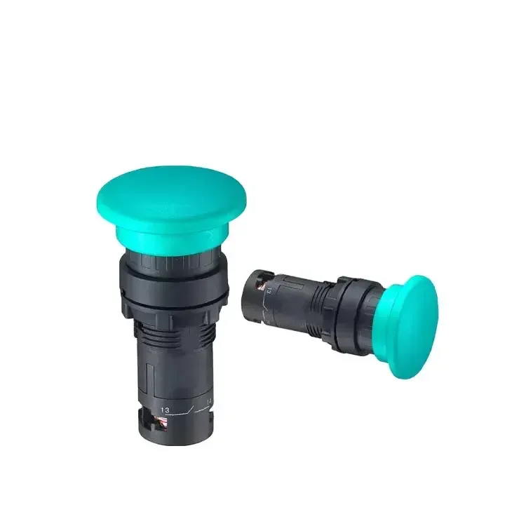 Self-reset Mushroom Push Button 2-contact 250V 10A 2NO 1NO Switch
Self-reset Mushroom Push Button 2-contact 250V 10A 2NO 1NO Switch