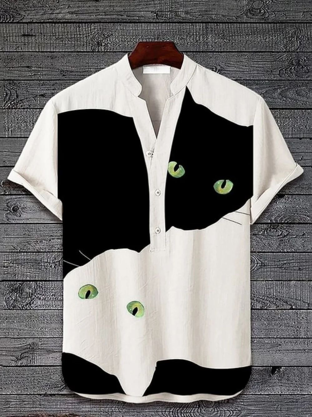 Men's plus Size Hawaiian Casual Shirt Stand up Collar Summer New Short Sleeved Button Simple Printed for Vacation
Men's plus Size Hawaiian Casual Shirt Stand up Collar Summer New Short Sleeved Button Simple Printed for Vacation