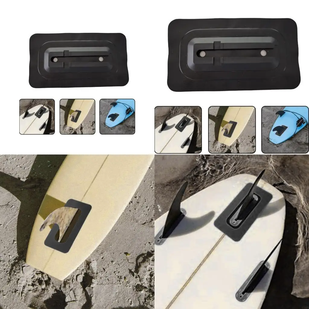 Adjustable Fins Box Attachments Plate Durability Surfboard Tail Rudders Plate 69HD
Adjustable Fins Box Attachments Plate Durability Surfboard Tail Rudders Plate 69HD