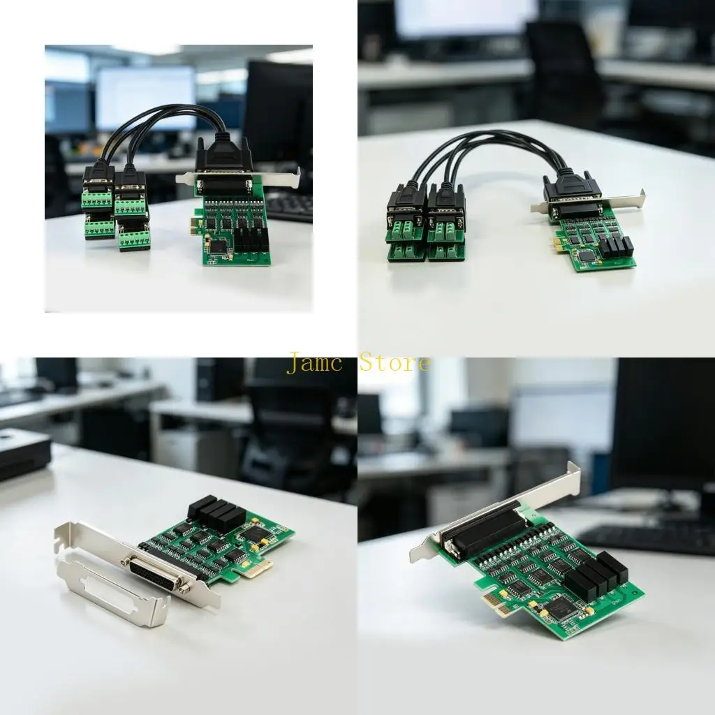 LX0B Industrial PCIE to RS485 RS422 Communication Card PCIE to RS485 RS422 4 Port Fast Speed Converter Isolation
LX0B Industrial PCIE to RS485 RS422 Communication Card PCIE to RS485 RS422 4 Port Fast Speed Converter Isolation