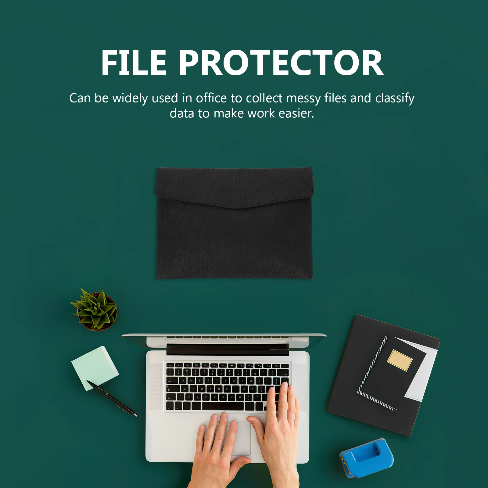 Faux File Bag Portable Document Pouch For Men Office Workers Button Closure Storage Holder For Receipts
Faux File Bag Portable Document Pouch For Men Office Workers Button Closure Storage Holder For Receipts