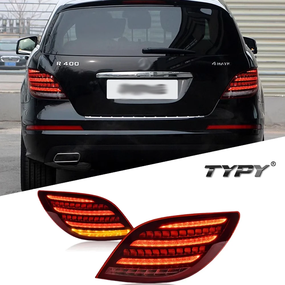 TYPY Car For Benz R Class W251 Taillights 2010-2017 Upgrade Modified New DRL Dynamic Turn Signal LED Taillight Auto Accessories
TYPY Car For Benz R Class W251 Taillights 2010-2017 Upgrade Modified New DRL Dynamic Turn Signal LED Taillight Auto Accessories