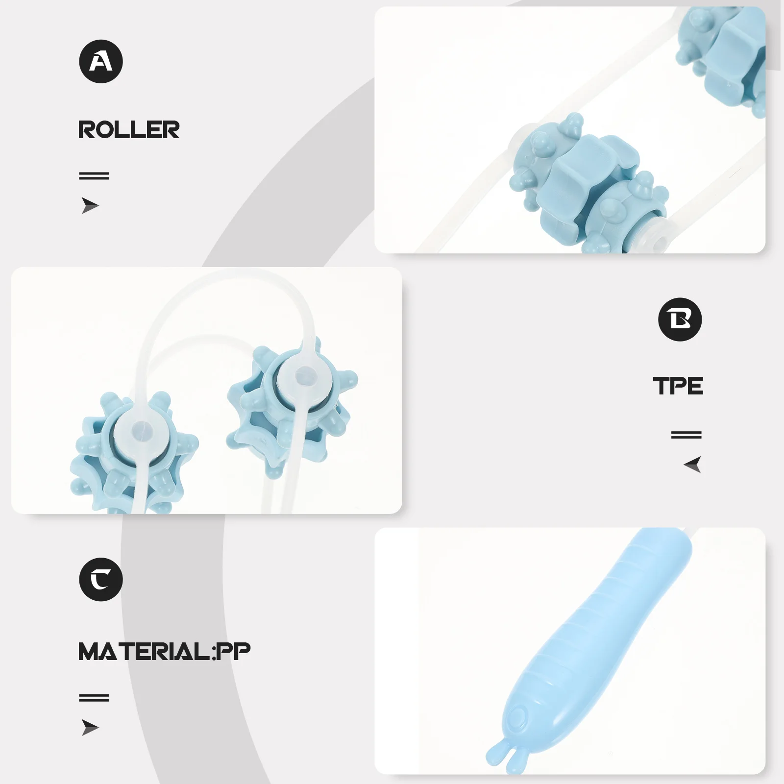 Massage Roller Rope High-Grade Muscle Massager for Leg Neck Pain Relief Workout Tool Yoga Assistant Muscle Roller
Massage Roller Rope High-Grade Muscle Massager for Leg Neck Pain Relief Workout Tool Yoga Assistant Muscle Roller