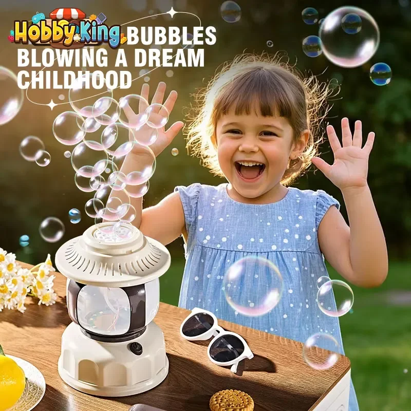 Bubble Machine Electric Bubble Toy Camping Lamp Bedside Lamp Charging Toy Fun Bubble Multifunctional Children's Outdoor Toy Gift
Bubble Machine Electric Bubble Toy Camping Lamp Bedside Lamp Charging Toy Fun Bubble Multifunctional Children's Outdoor Toy Gift