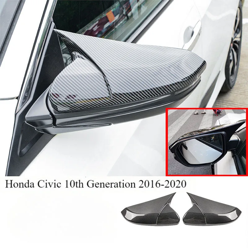 Крышка зеркала заднего вида с рожком автомобиля подходит для Honda 10-го поколения Civic 2016-2020, новая защитная крышка зеркала заднего вида Civic
Крышка зеркала заднего вида с рожком автомобиля подходит для Honda 10-го поколения Civic 2016-2020, новая защитная крышка зеркала заднего вида Civic