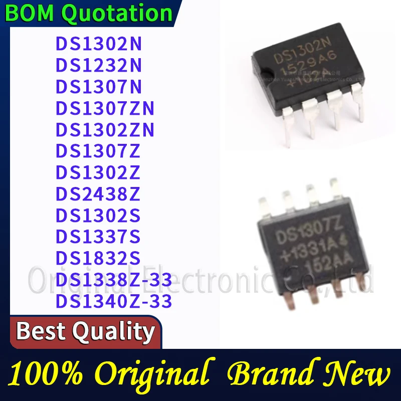 DS1302N DS1232N DS1307N DS1307ZN DS1302ZN DS1307Z DS1302Z DS2438Z DS1302S DS1337S DS1832S DS1338Z-33 DS1340Z-33
DS1302N DS1232N DS1307N DS1307ZN DS1302ZN DS1307Z DS1302Z DS2438Z DS1302S DS1337S DS1832S DS1338Z-33 DS1340Z-33