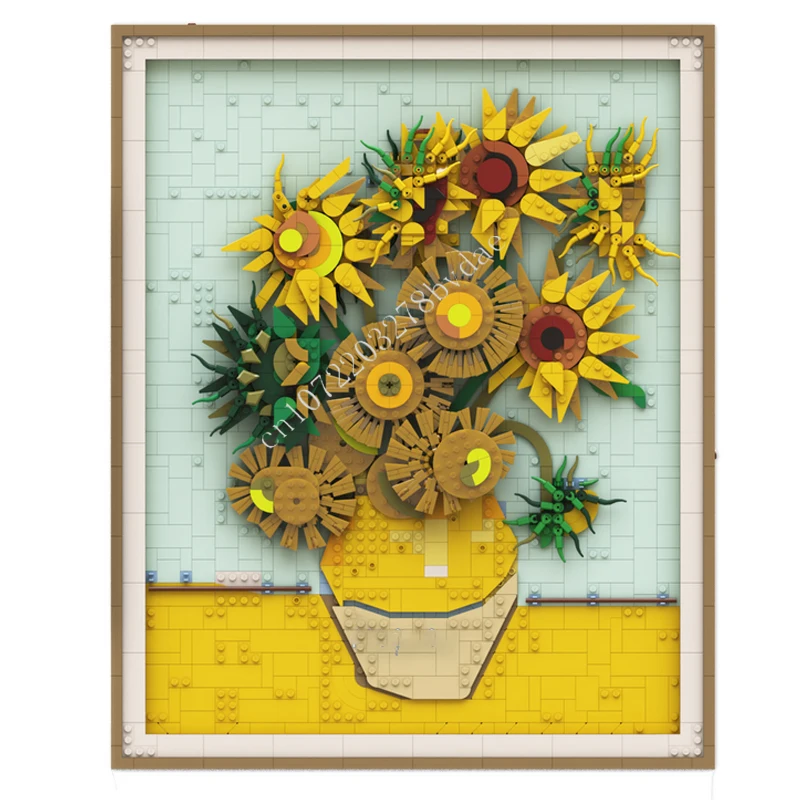2397 PCS Sunflowers Artwork Building Blocks Model Mosaic Style Assembly Educational Birthday Gift For Home Decoration
2397 PCS Sunflowers Artwork Building Blocks Model Mosaic Style Assembly Educational Birthday Gift For Home Decoration