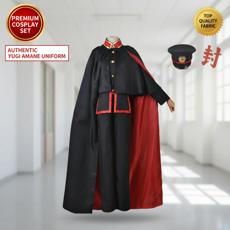☆YunCos Anime Hanako kun Cosplay Costume Set Yugi Amane Uniform Top Pants Jacket☆
☆YunCos Anime Hanako kun Cosplay Costume Set Yugi Amane Uniform Top Pants Jacket☆