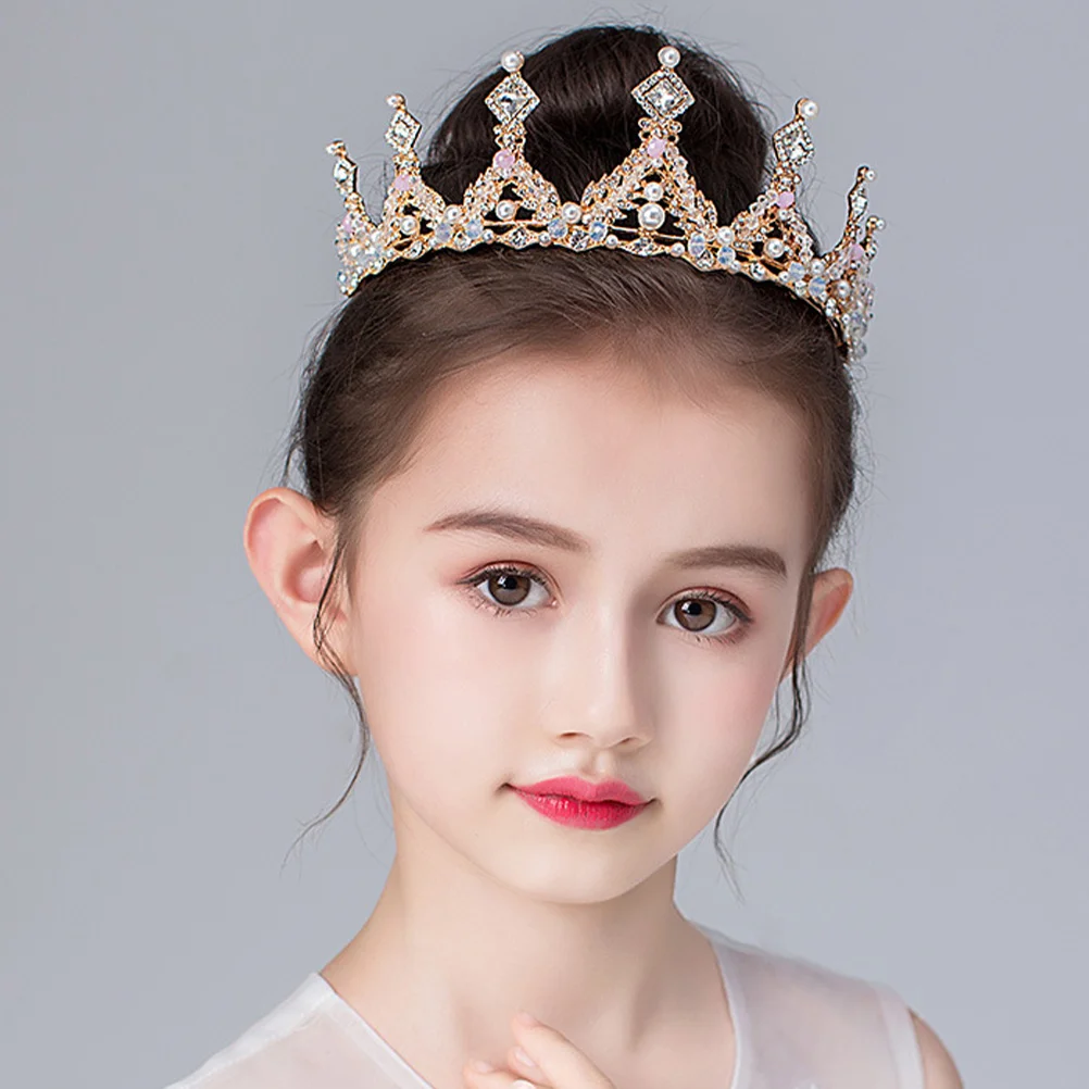 Children Crown Shiny Rhinestone Alloy Kids Birthday Headwear Toddler Girl Tiaras Child Perform Accessories Hair Tool
Children Crown Shiny Rhinestone Alloy Kids Birthday Headwear Toddler Girl Tiaras Child Perform Accessories Hair Tool