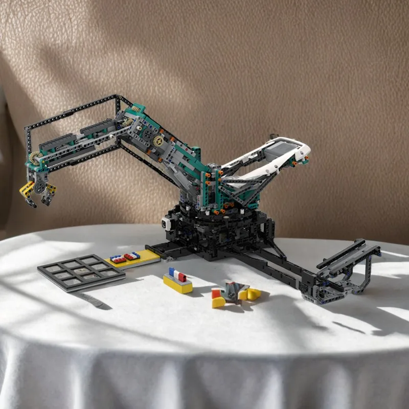 Игровой автомат Robotic Arm Tic-Tac-Toe — модульный дизайн из 145 предметов с программируемыми интерактивными строительными блоками
Игровой автомат Robotic Arm Tic-Tac-Toe — модульный дизайн из 145 предметов с программируемыми интерактивными строительными блоками