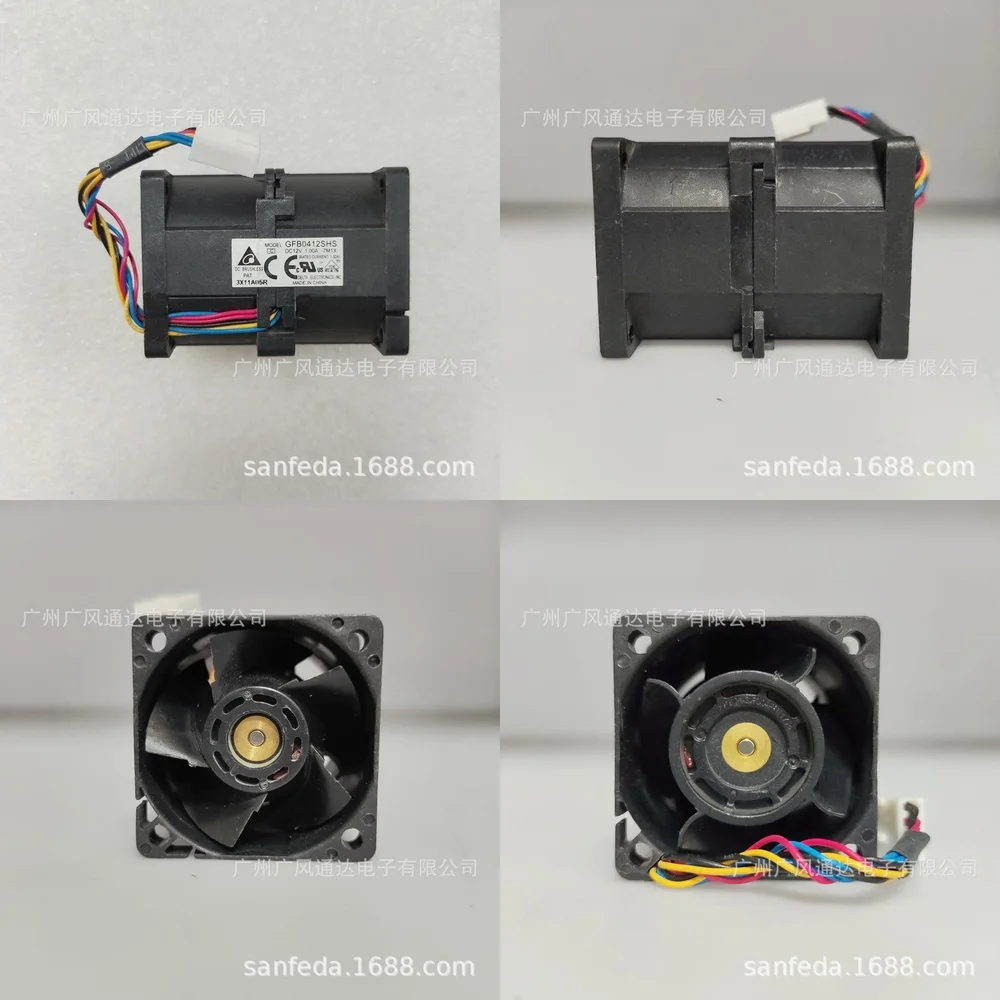 High Airflow High RPM Server Cooling Fan for Delta 4056 12V 1.00A GFB0412SHS for Data Center Rack Server PC Laptop Desktop
High Airflow High RPM Server Cooling Fan for Delta 4056 12V 1.00A GFB0412SHS for Data Center Rack Server PC Laptop Desktop