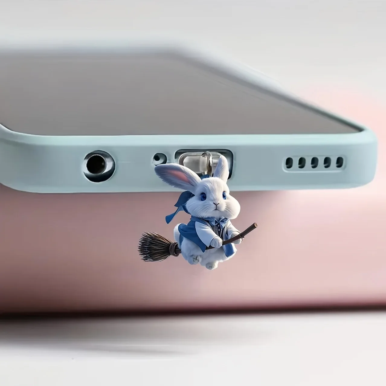 2D Flat Acrylic Cute Blue Witch Hat Cat Dust Plug for iPhone Lightning Connector Type-c Oval Connector Phone Dust Plug Pendant
2D Flat Acrylic Cute Blue Witch Hat Cat Dust Plug for iPhone Lightning Connector Type-c Oval Connector Phone Dust Plug Pendant