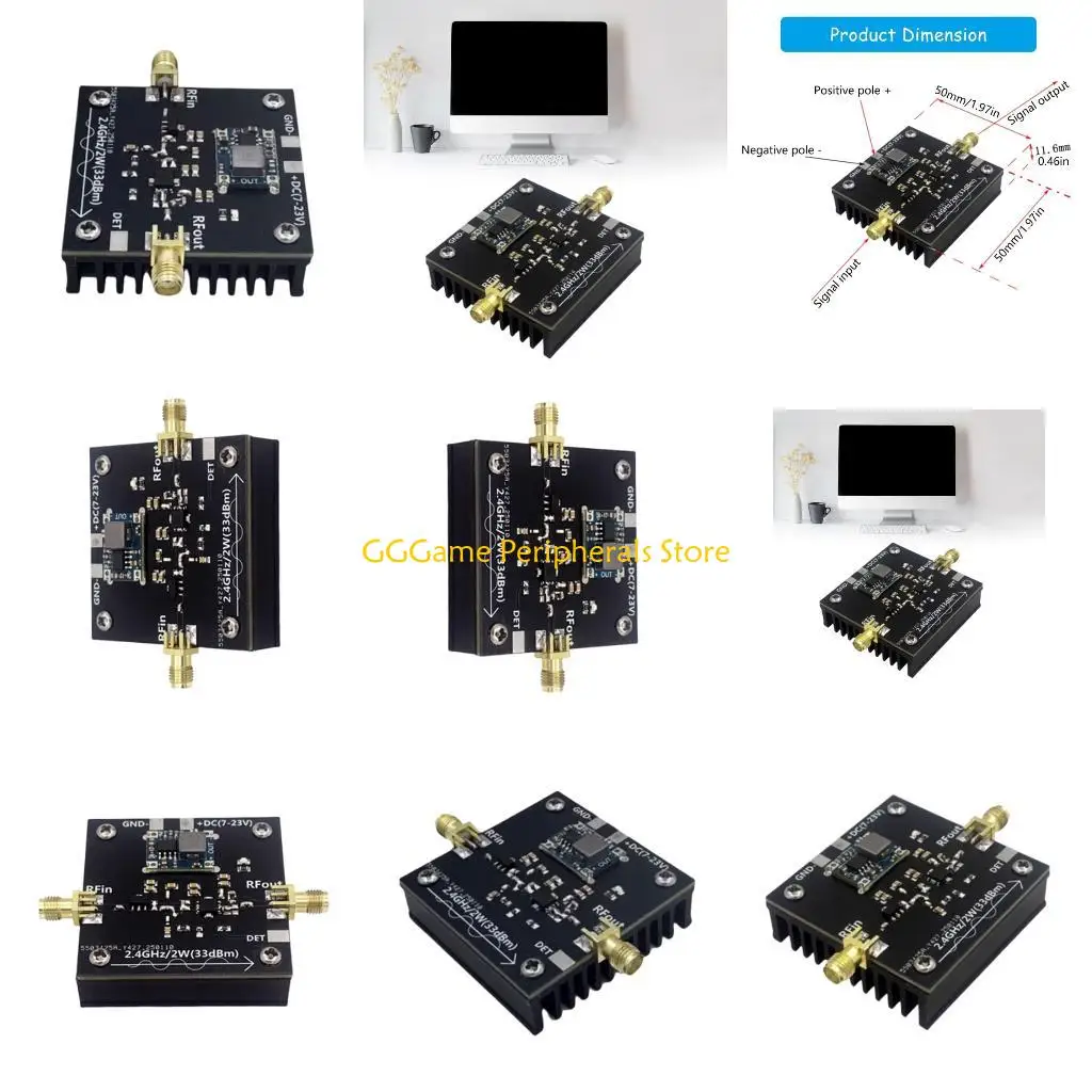 U55B Multiple Purpose 2.4Ghz True Amplifier Module For Development Board Upgrades High Frequency Processing
U55B Multiple Purpose 2.4Ghz True Amplifier Module For Development Board Upgrades High Frequency Processing
