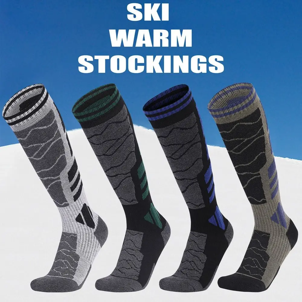Thickened Merino Wool Outdoor Sports Socks Breathable Sweat Absorption Ski Socks Warm Knee High Long Socks
Thickened Merino Wool Outdoor Sports Socks Breathable Sweat Absorption Ski Socks Warm Knee High Long Socks