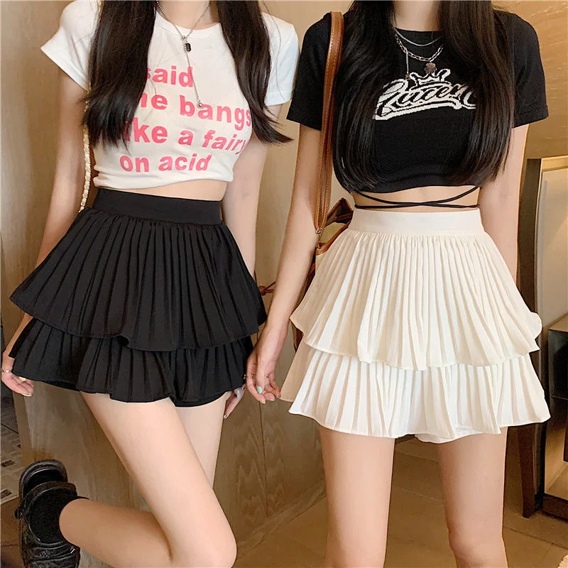 Fashion Design Waist Skirt Half Skirt Women's A-line Pleated Skirt Ropa Mujer Mini Skirts Clothes for Women
Fashion Design Waist Skirt Half Skirt Women's A-line Pleated Skirt Ropa Mujer Mini Skirts Clothes for Women