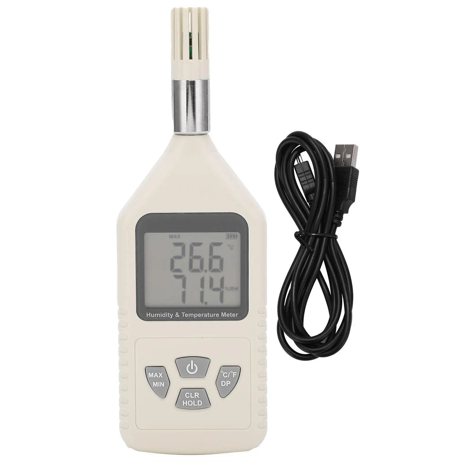 GM1360A Handheld Digital Thermometer Hygrometer - Accurate Temperature & Humidity Tester for Industrial Use
GM1360A Handheld Digital Thermometer Hygrometer - Accurate Temperature & Humidity Tester for Industrial Use