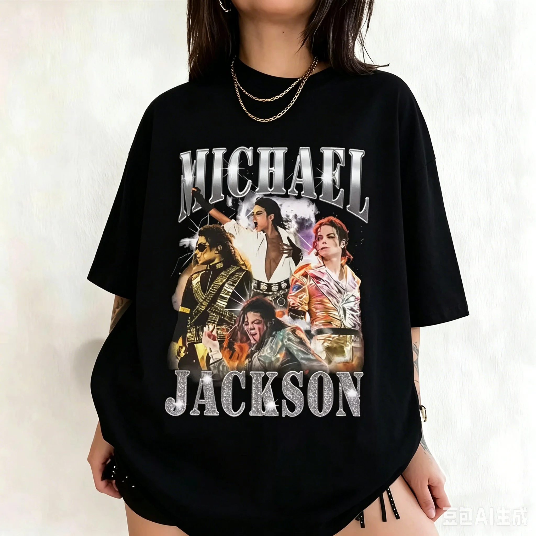 2026 Summer Classic Vintage Michael Jackson Graphic T-shirt Men Women Clothing Fashion Retro Gothic Rock Male Punk Oversized Y2k
2026 Summer Classic Vintage Michael Jackson Graphic T-shirt Men Women Clothing Fashion Retro Gothic Rock Male Punk Oversized Y2k