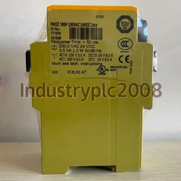 Реле безопасности 16sp 777076 24 В для совершенно нового оригинального точечного Plc
Реле безопасности 16sp 777076 24 В для совершенно нового оригинального точечного Plc