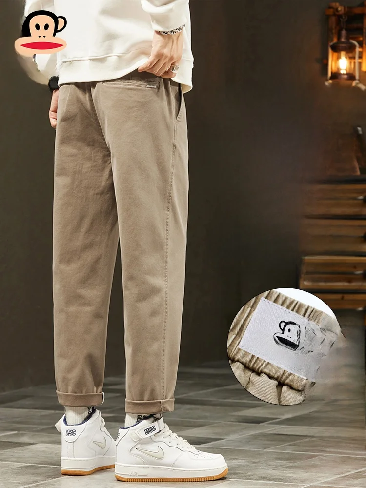 PaulFrank Men's Casual Trousers Cone ape Fce Lined Loose Straight Leg Pants Vintage Sle Comfortable Fit for Autumn
PaulFrank Men's Casual Trousers Cone ape Fce Lined Loose Straight Leg Pants Vintage Sle Comfortable Fit for Autumn