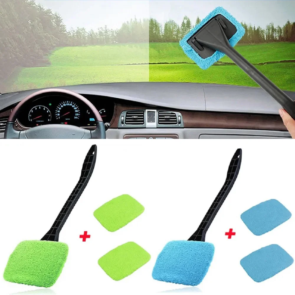 Car Window Cleaner Brush Kit Windshield Cleaning Wash Tool Inside Interior Auto Glass Wiper With Long Handle Car Accessories
Car Window Cleaner Brush Kit Windshield Cleaning Wash Tool Inside Interior Auto Glass Wiper With Long Handle Car Accessories