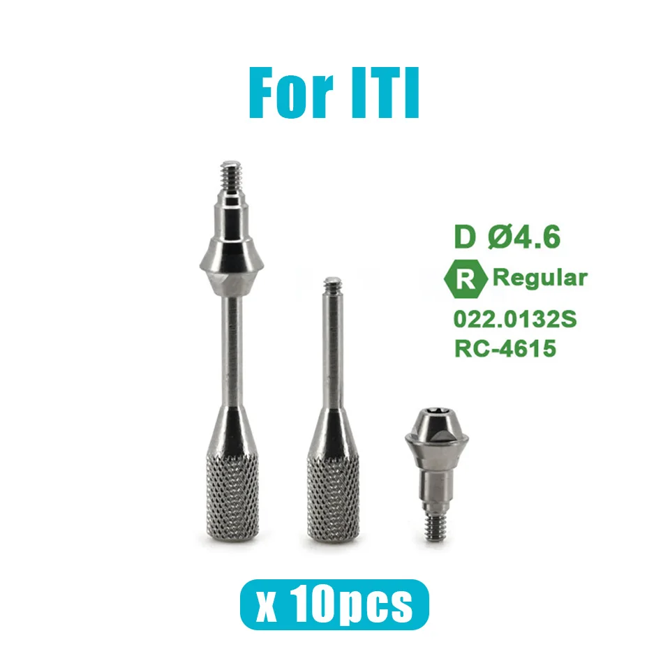 10Pcs Dental Implant Multi Straight Abutment for Straumann ITI NC RC Titanium Alloy Precision Connector Dental Lab Supplies Set
10Pcs Dental Implant Multi Straight Abutment for Straumann ITI NC RC Titanium Alloy Precision Connector Dental Lab Supplies Set