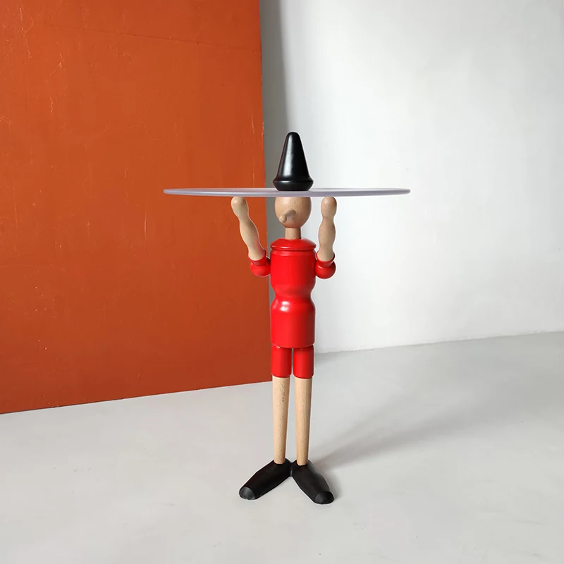Designer recommends Pinocchio coffee table, log simple modern art corner few Internet celebrities ins Nordic puppet side few 
Designer recommends Pinocchio coffee table, log simple modern art corner few Internet celebrities ins Nordic puppet side few