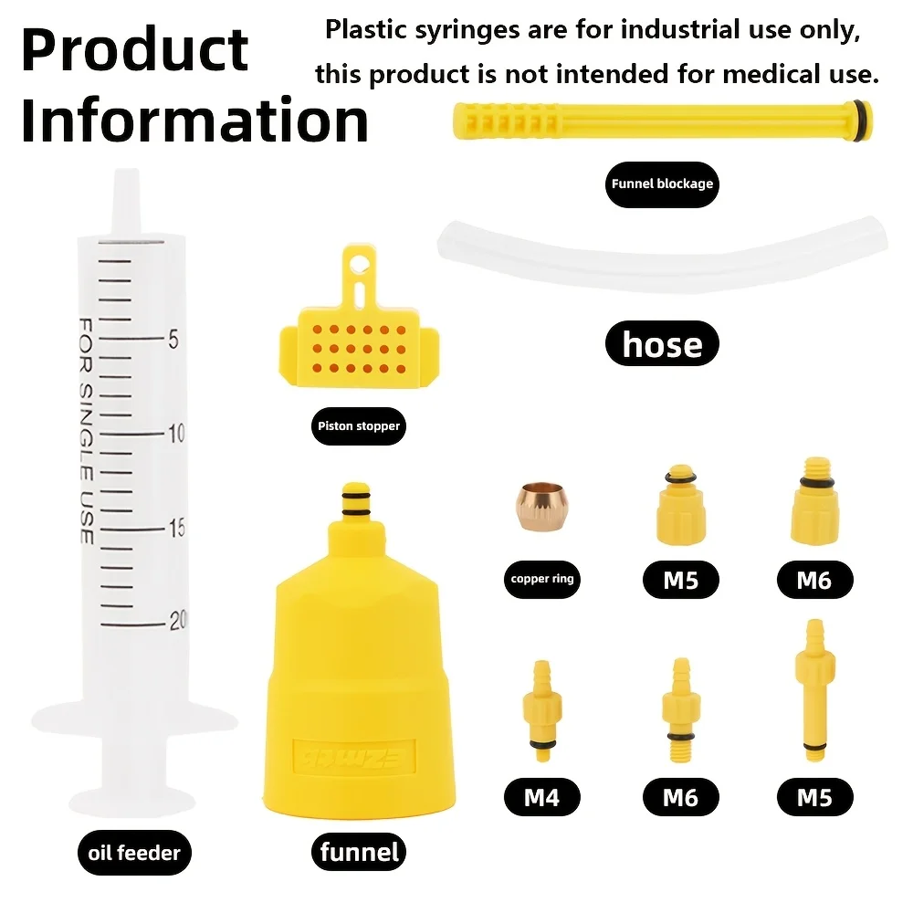 4 sets Oil Fluid Bleeder Kit For Bicycle Hydraulic Brakes Brake Bleed Tool With Syringe Mountain bike brake bleeding tool
4 sets Oil Fluid Bleeder Kit For Bicycle Hydraulic Brakes Brake Bleed Tool With Syringe Mountain bike brake bleeding tool