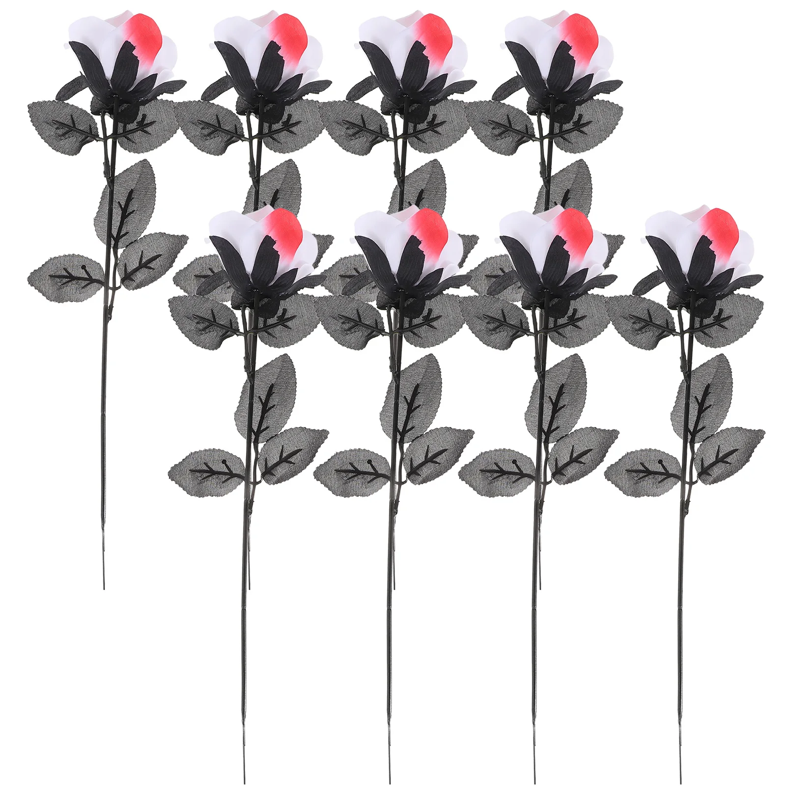 8 PCS Artificial Rose Halloween Decoration Arrangements Lattice Creepy Polyester Bride
8 PCS Artificial Rose Halloween Decoration Arrangements Lattice Creepy Polyester Bride
