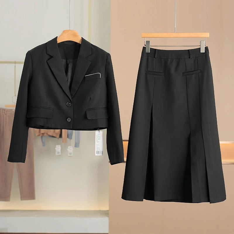 Fashionable Short Suit Jacket High Waist Skirt Set Spring New Women's Clothing 799 Elegant Brand XKING High Quality Ladies Suit
Fashionable Short Suit Jacket High Waist Skirt Set Spring New Women's Clothing 799 Elegant Brand XKING High Quality Ladies Suit