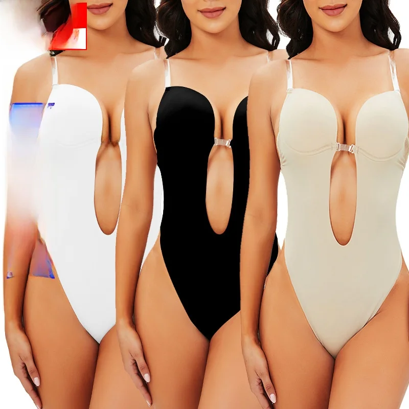 Ultra-Thin Body Shaping One-Piece Suit Backless Strap Bra Pad Women's Underwear Belly Control Slimming Form-Fitting Clothing
Ultra-Thin Body Shaping One-Piece Suit Backless Strap Bra Pad Women's Underwear Belly Control Slimming Form-Fitting Clothing