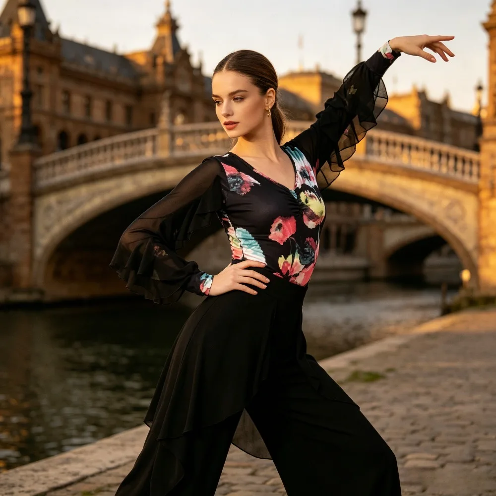Elegant Summer Latin Dance Top,Breathable Dance Costume for Women,Versatile Ballroom Wear for Daily Training & Latin Competition
Elegant Summer Latin Dance Top,Breathable Dance Costume for Women,Versatile Ballroom Wear for Daily Training & Latin Competition