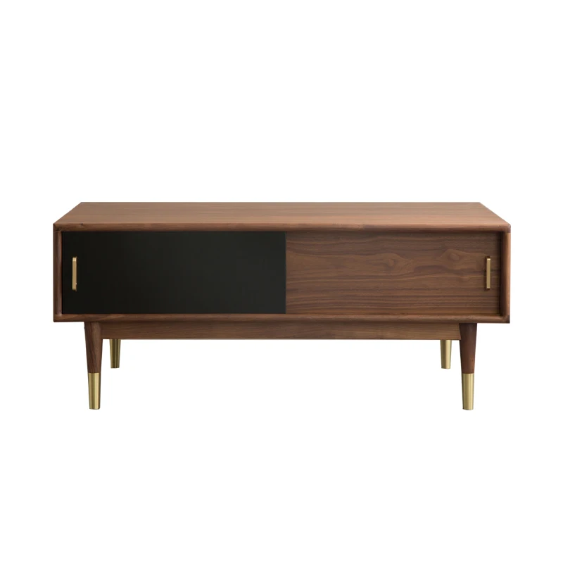 Black walnut solid wood coffee table Nordic modern simple light luxury Japanese-style black small apartment
Black walnut solid wood coffee table Nordic modern simple light luxury Japanese-style black small apartment