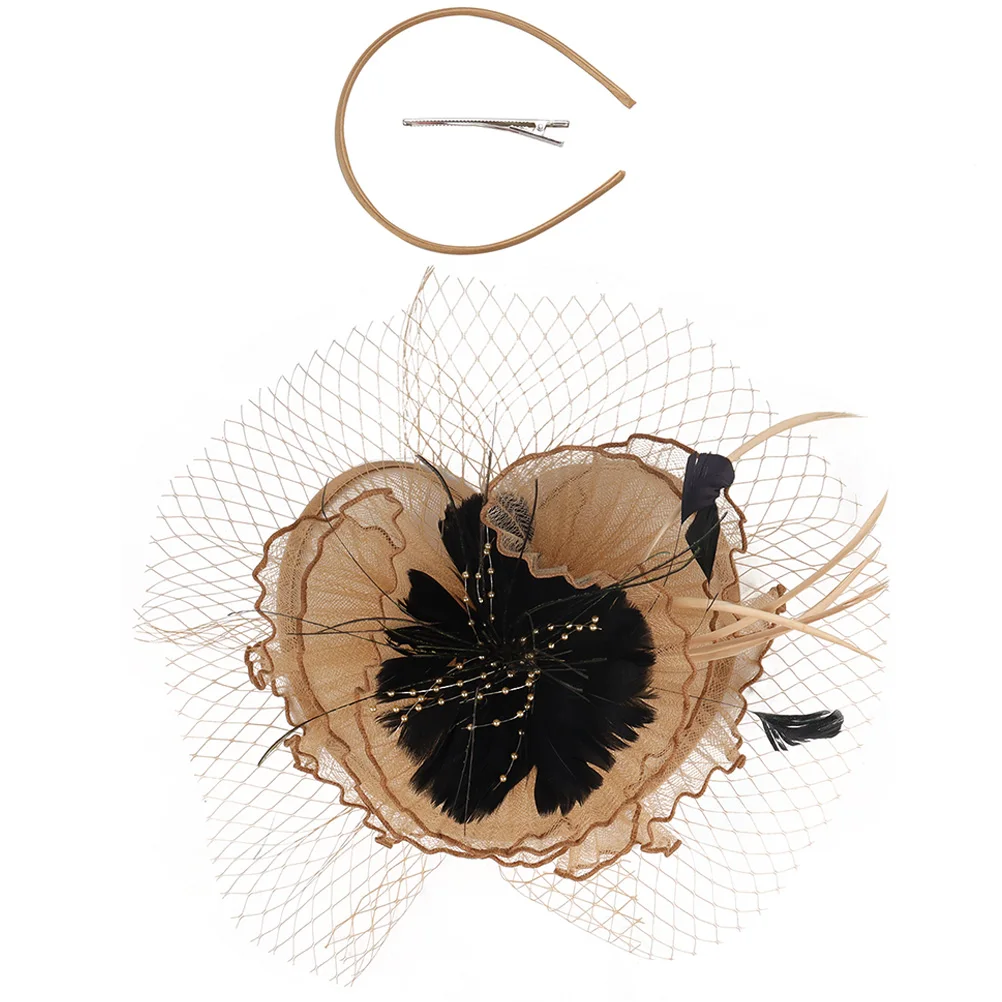 Artificial Women Fascinators Elastic Hoop Hair Clips Tea Party Hat Bride Headdress Wedding Accessories Bridal Hair
Artificial Women Fascinators Elastic Hoop Hair Clips Tea Party Hat Bride Headdress Wedding Accessories Bridal Hair