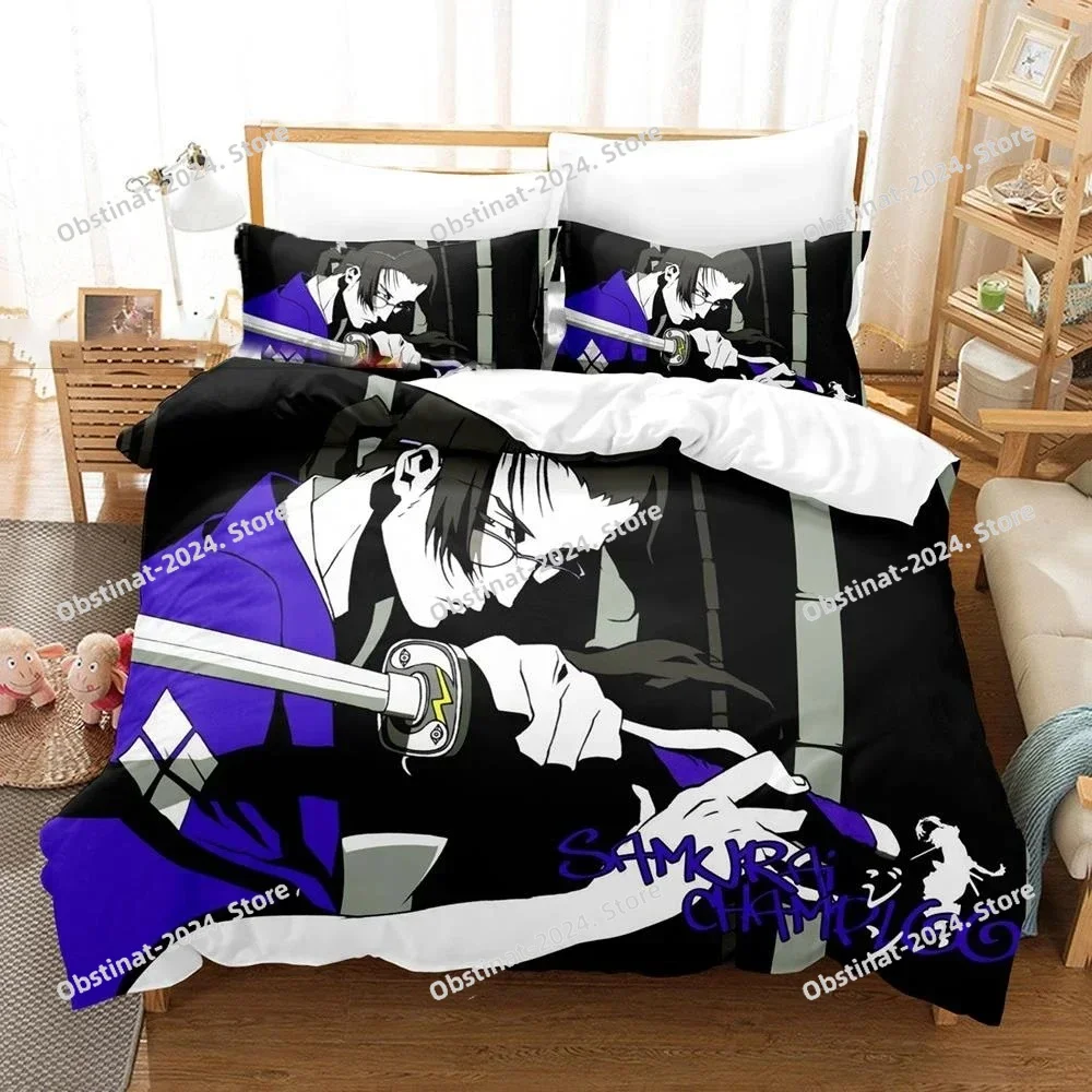 Anime Samurai Champloo Bedding Set Duvet Cover Bedroom Comforter Covers Single Twin King Size Quilt Cover Home Textile
Anime Samurai Champloo Bedding Set Duvet Cover Bedroom Comforter Covers Single Twin King Size Quilt Cover Home Textile
