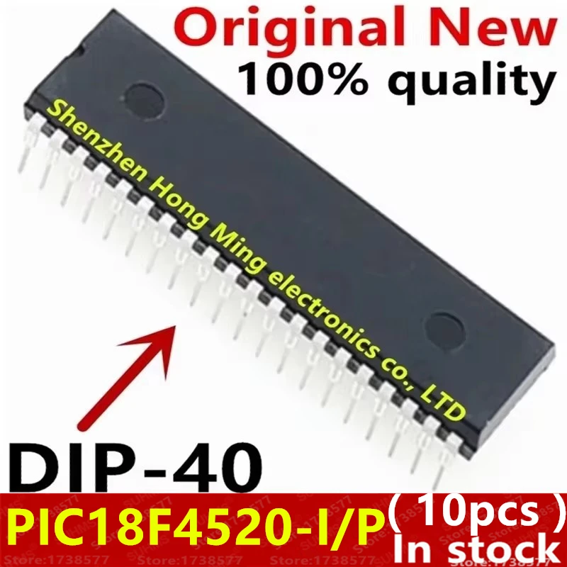 (10 шт.) 100% новый набор микросхем PIC18F4520-I/P PIC18F4520 PIC18F4520I/P DIP-40
(10 шт.) 100% новый набор микросхем PIC18F4520-I/P PIC18F4520 PIC18F4520I/P DIP-40